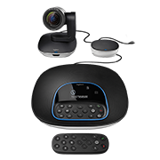 LOGITECH GROUP HD VIDEO & AUDIO CONFERENCING SYSTEM FOR BIG MEETING ROOMS